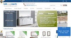 Desktop Screenshot of bathvanityexperts.com